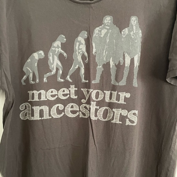 T-Shirt “Meet Your Ancestors” Men Size XL Short Sleeve - Picture 3 of 4